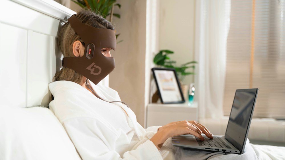 Representative photo of a LED skincare mask