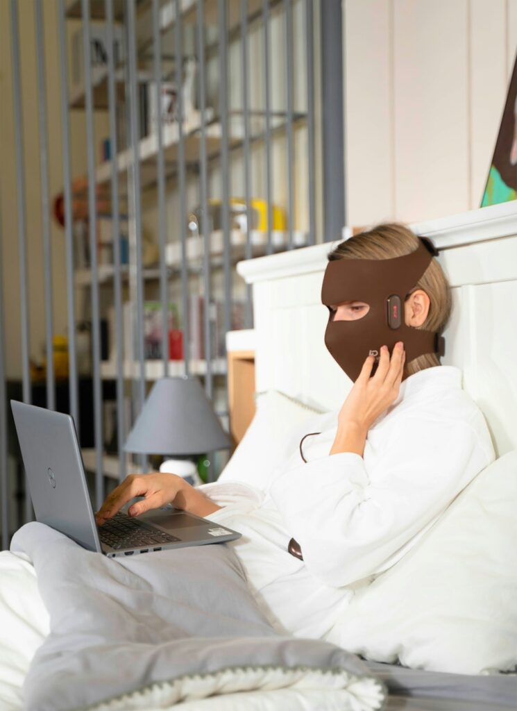 Representative photo of a LED skincare mask