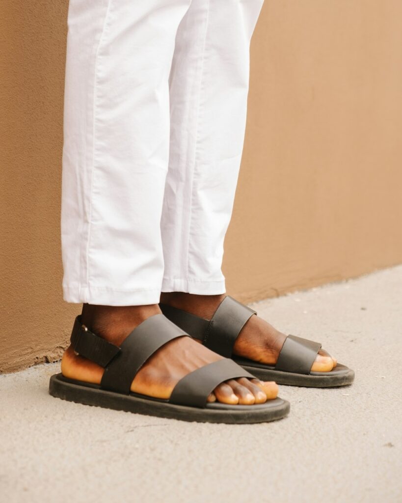 Representative photo of a men's sandal