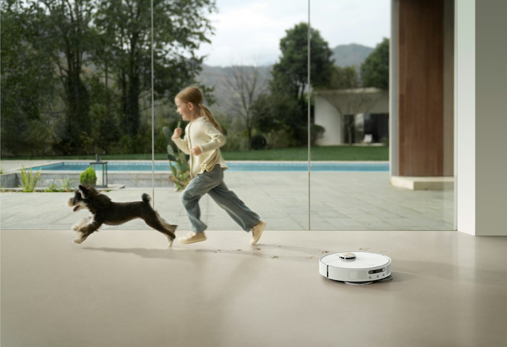 Representative photo of a robot vacuum