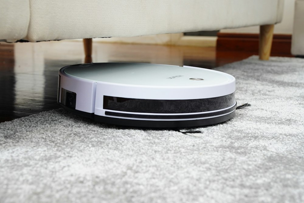 Representative photo of a robot vacuum