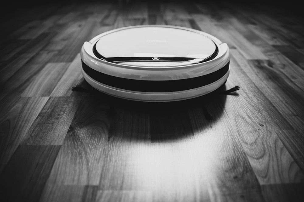 Representative photo of a robot vacuum