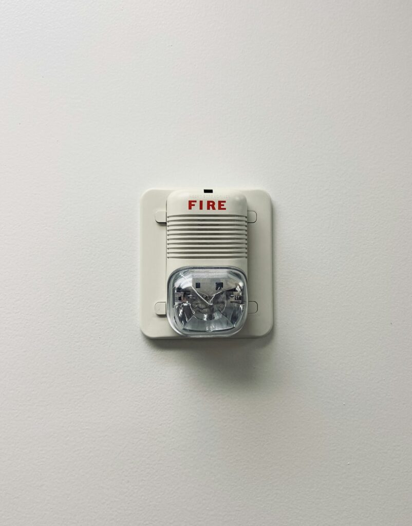 Representative photo of a smoke alarm